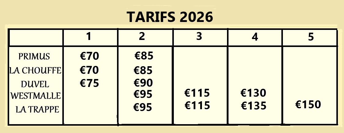TARIEVEN 2026 FR TARIEVEN 2026 FR